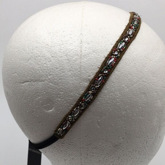 Micky London beaded stretch headband - Picture 1 of 13
